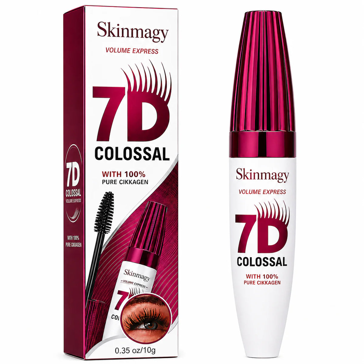 ⏰Last Day-Buy 1 Get 1 Free🔥7D Waterproof Long Lasting Volume Mascara