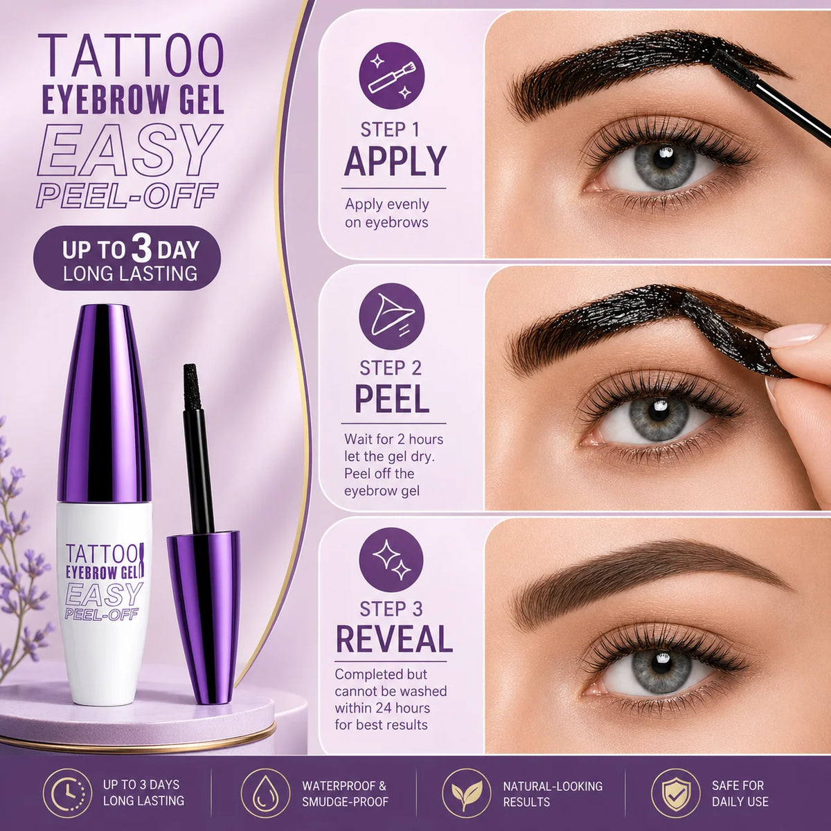 Wake Up With Perfect Brows – Lasts Up to 3 Days