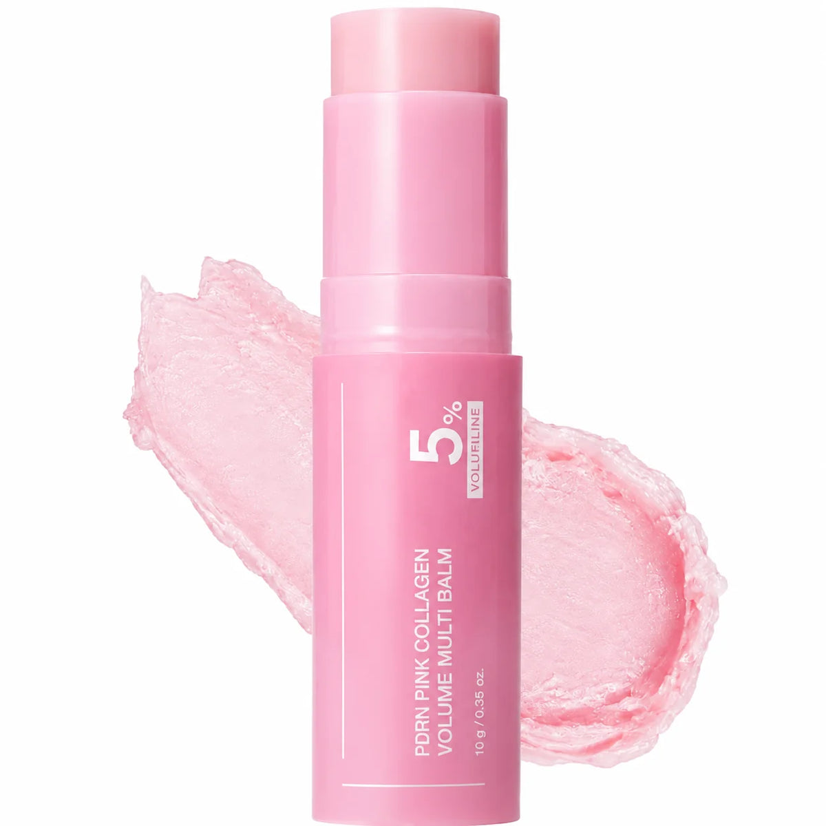 PDRN Pink Collagen Volume Multi Balm | All In One Volufiline, PDRN, NAD Stick for Youthful-Looking, Helping Look of Fine Lines, Firming Care, Anti-Aging Care | For Under-Eyes, Neck, Forehead, Smile Lines, Lip Care | Korean Skincare