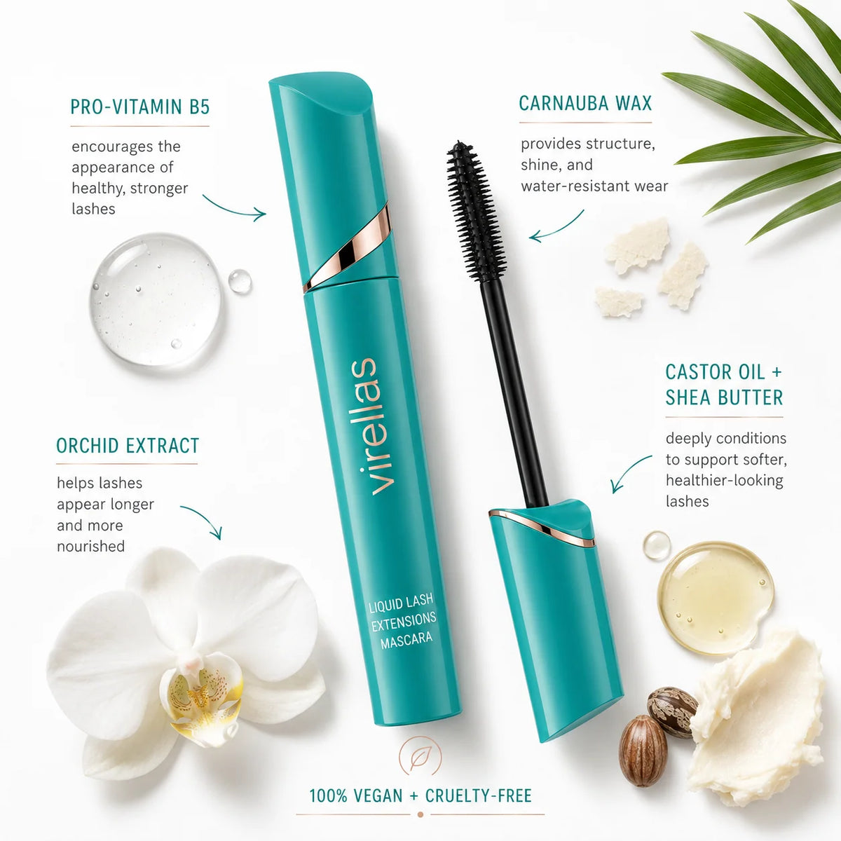 ⏰Last Day-Buy 1 Get 1 Free🔥 Virellas LashExtend Mascara | Instantly Longer, Fuller Lashes